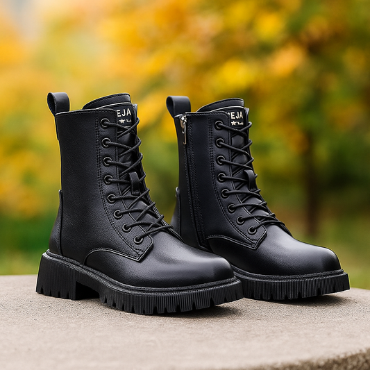 Leder-Winterstiefel für Damen - Stilvoll - Bequem - Langlebig