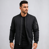 Elias slim bomber-takki - Vetoketju - Tyylikäs miesten malli