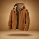 Miesten Fleece-takki - Sherpa Vuori - Vetoketjuhuppu - Normaali Istuvuus