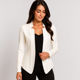 Stilla Pieni Naisten Blazer - Elegantti Neuletakki - Mukava Design