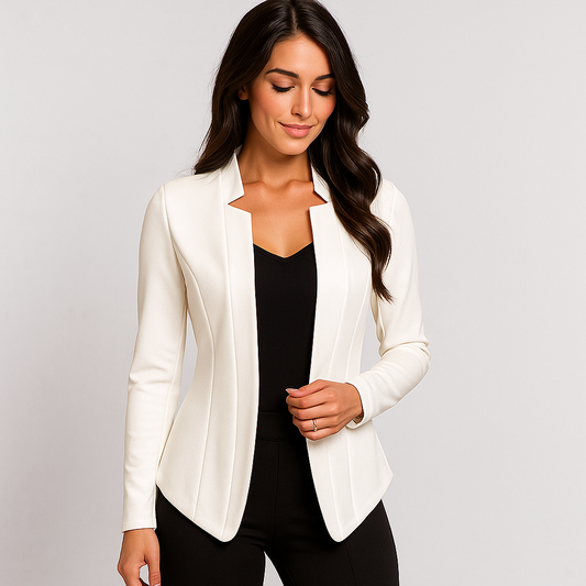 Stilla Pieni Naisten Blazer - Elegantti Neuletakki - Mukava Design