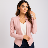 Stilla Pieni Naisten Blazer - Elegantti Neuletakki - Mukava Design