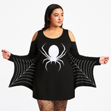 Erica Mini Goottinen Mekko - Halloween Puku - Vahva Tyyli
