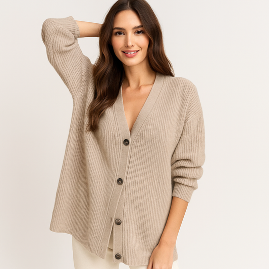 Cocon Cardigan Kashmirissa - Pehmeä - Elegantti - Ajaton Design