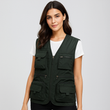 Monetaskuinen Zomerbodywarmer - Functioneel - Licht - Stijlvol