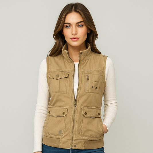 Vintage Multifunctioneel Vest - Stijlvol Comfort - Flexibel Gebruik