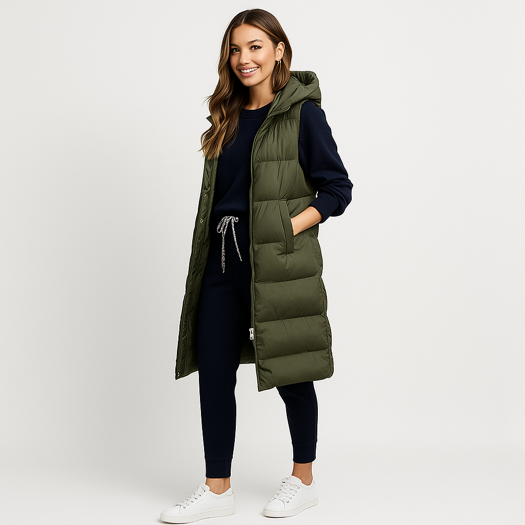 Lange Vest Jas - Licht - Winddicht - Stijlvol Comfort