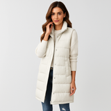 Lange Vest Jas - Licht - Winddicht - Stijlvol Comfort