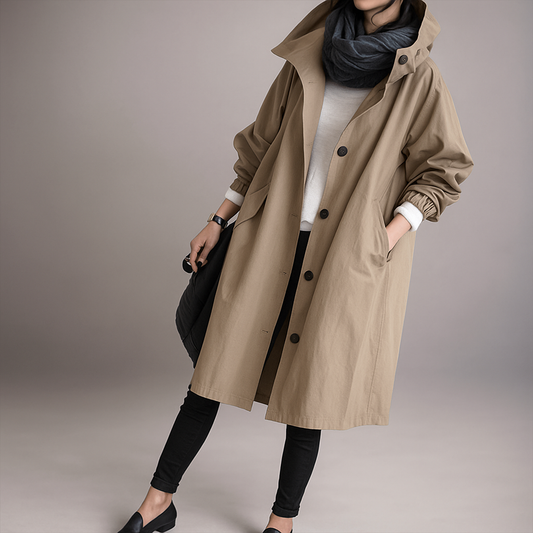 Sevena - Waterdichte trenchcoat voor dames - Stijlvol & functioneel