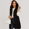 Lang Quiltet Vest - Dames warmte - Stijlvol comfort