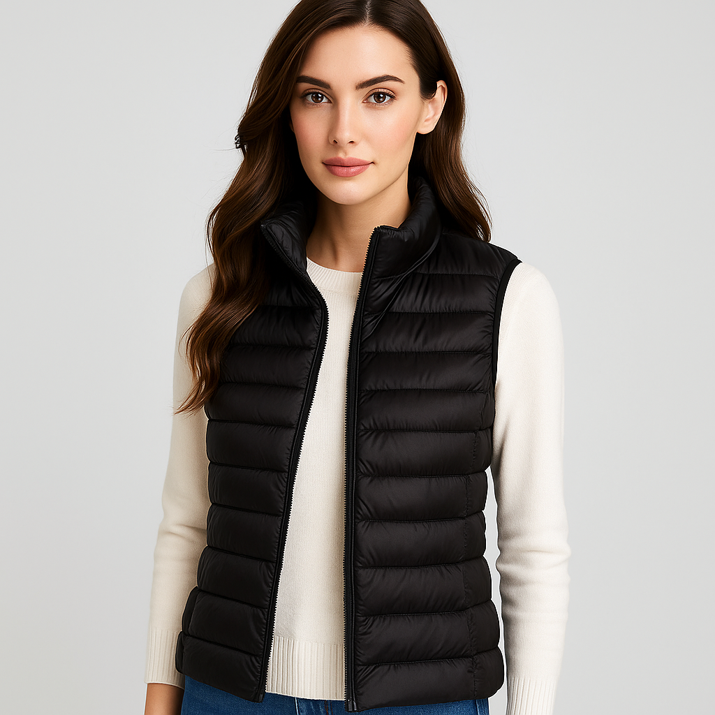 Ultra licht gewatteerd vest - licht - comfort - stijlvol