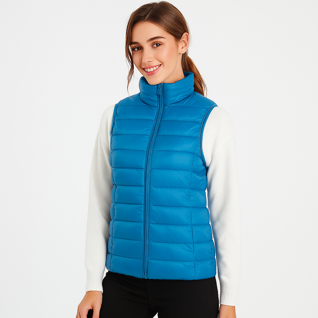 Ultra licht gewatteerd vest - licht - comfort - stijlvol