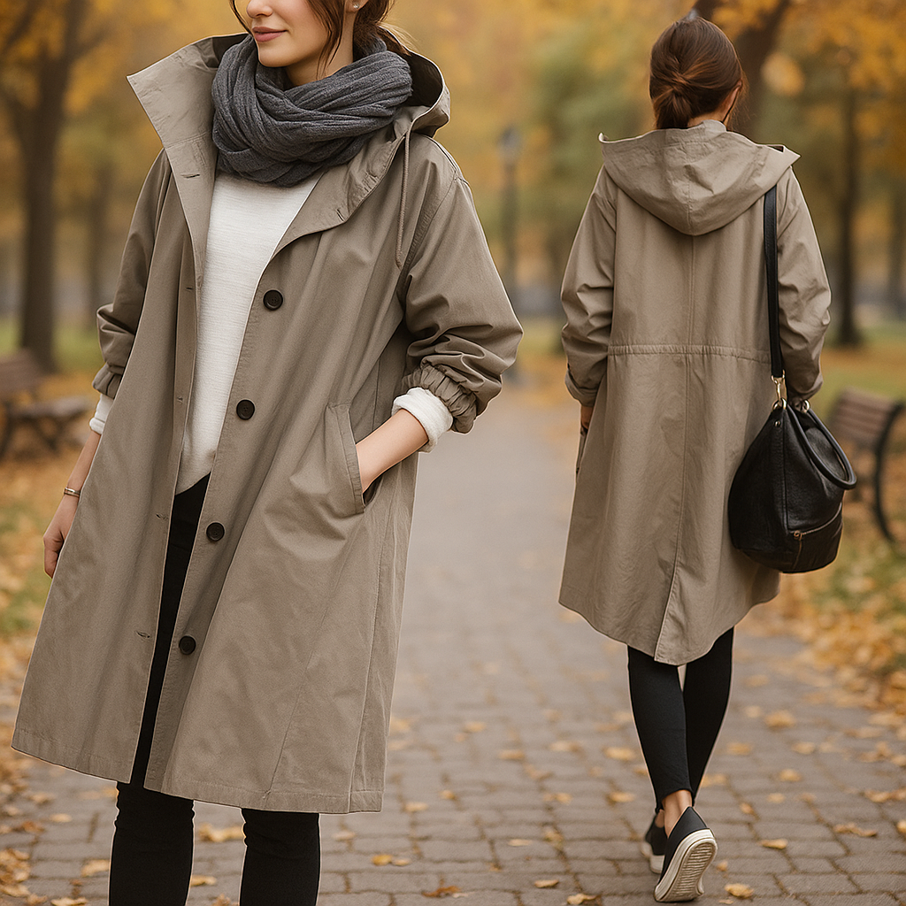 Siena - Tyylikäs Trenchcoat - Ajaton Tyyli - Täydellinen Istuvuus