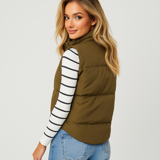 Gilet met rits - Handige zakken - Comfort en stijl