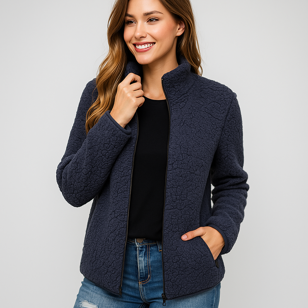 Fleece-jassen voor dames - Zacht - Warm - Stijlvol Comfort