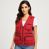 Monetaskuinen Zomerbodywarmer - Functioneel - Licht - Stijlvol