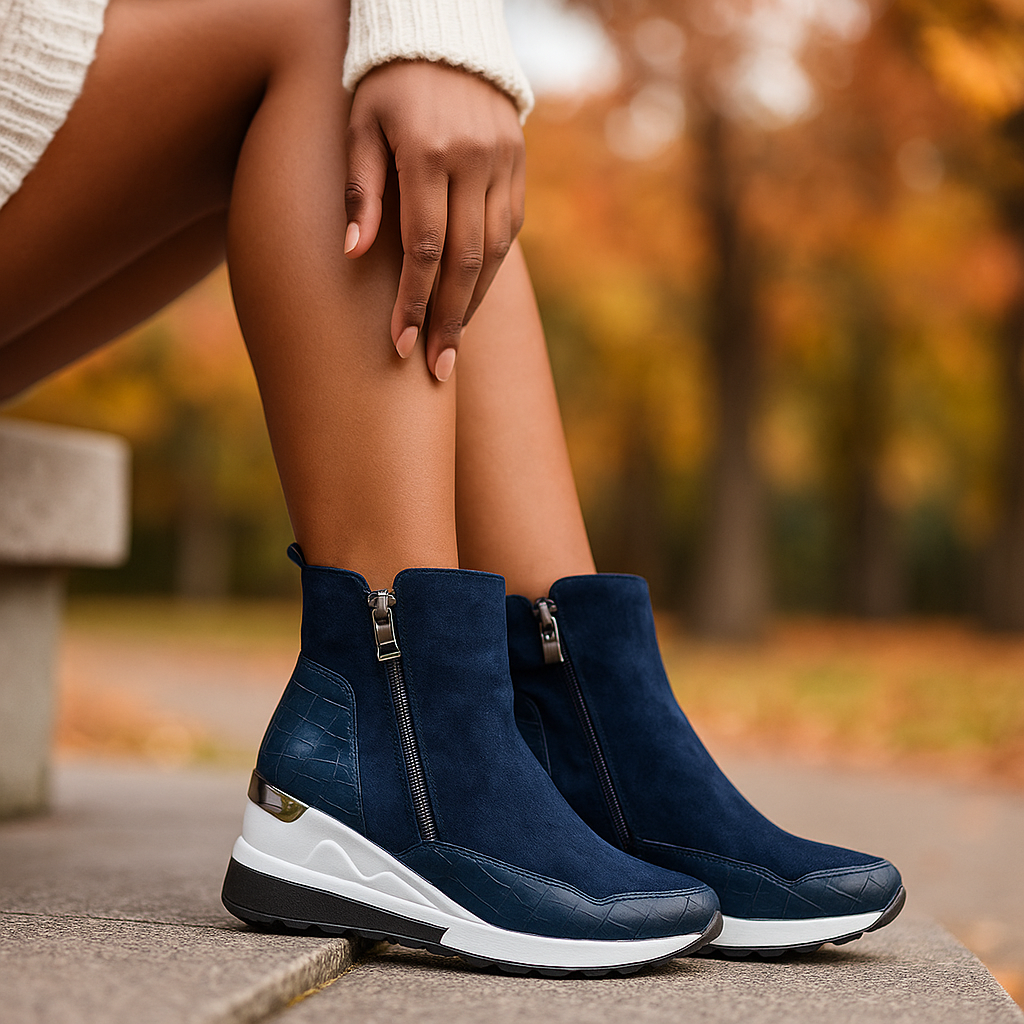 Fran Winterschuhe - Anpassbare Orthopädische Stütze - Langlebig & Stilvoll