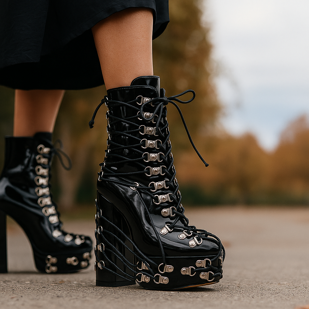 Damen Hochleistungs-Schnürschuhe - Komfort - Stil - Haltbarkeit