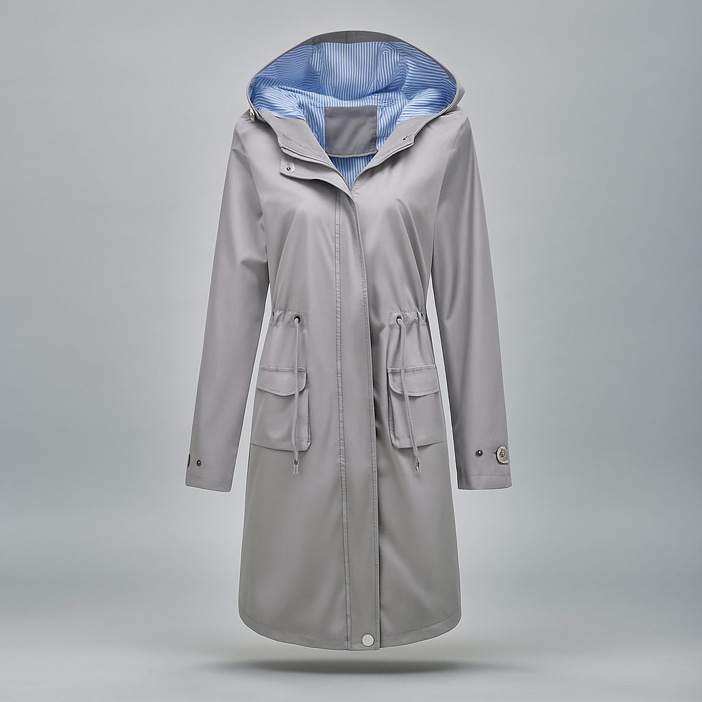Waterdichte Trenchcoat - Over de Knieën - Stijlvolle Bescherming