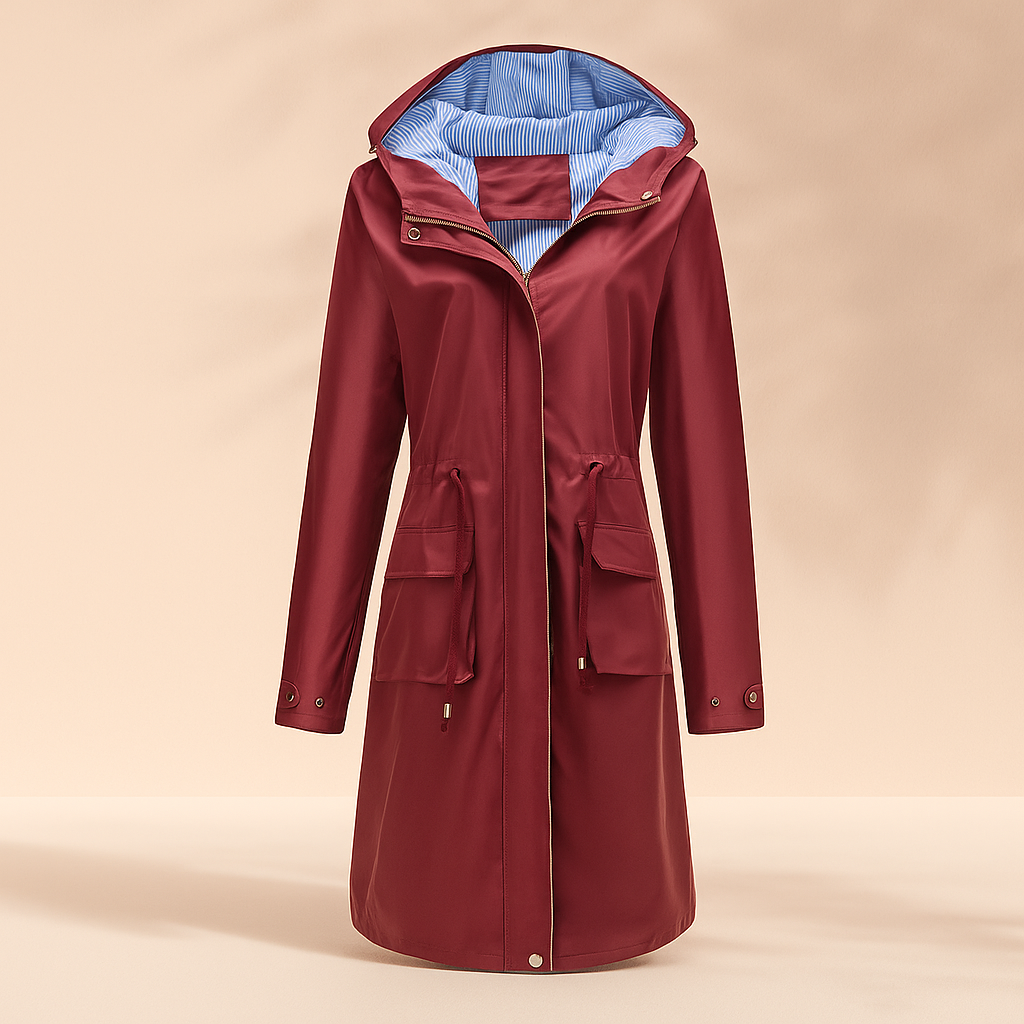 Waterdichte Trenchcoat - Over de Knieën - Stijlvolle Bescherming