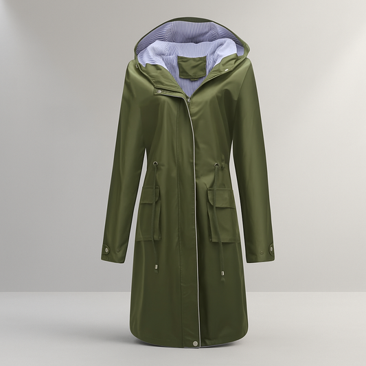 Waterdichte Trenchcoat - Over de Knieën - Stijlvolle Bescherming