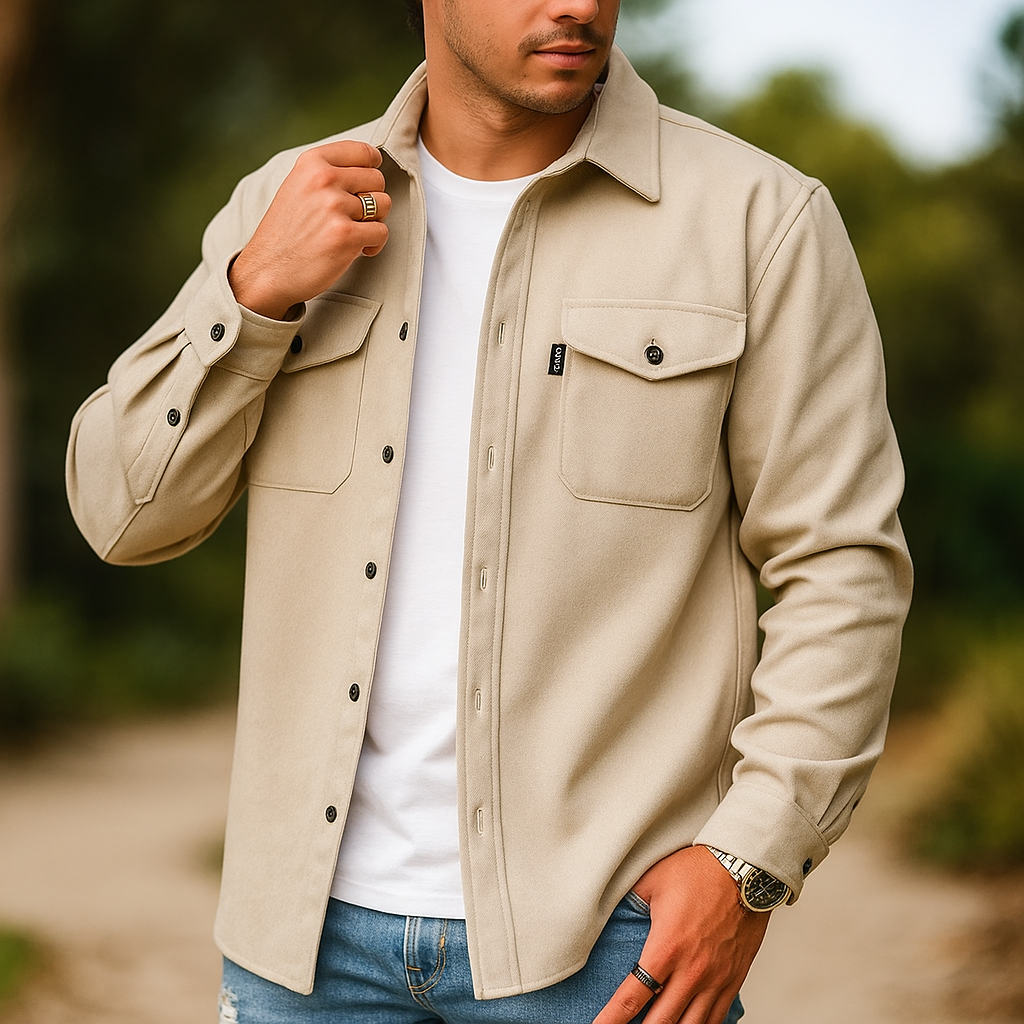 Stijlvol overhemd voor de herfst - Comfortabel - Tijdloze elegantie
