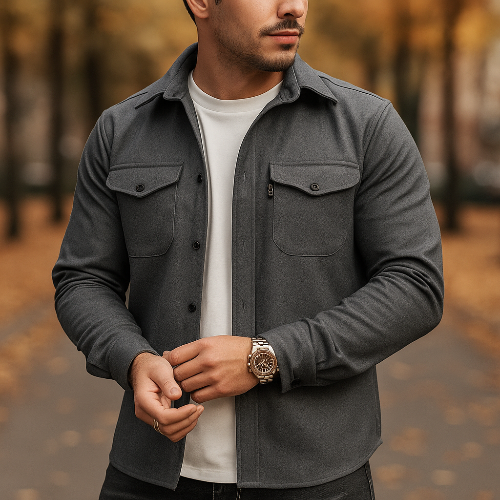 Stijlvol overhemd voor de herfst - Comfortabel - Tijdloze elegantie