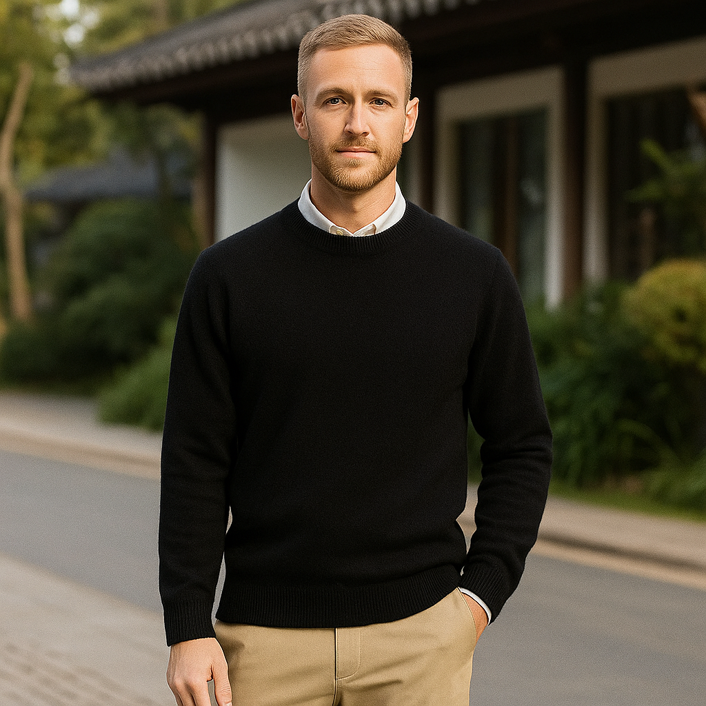 Liam - Behagelig Løs Strik - Blød Stilfuld Pasform