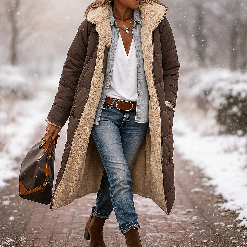 Esme - Kaksipuoleinen Parka - Stijlvol - Warm - Multifunctioneel