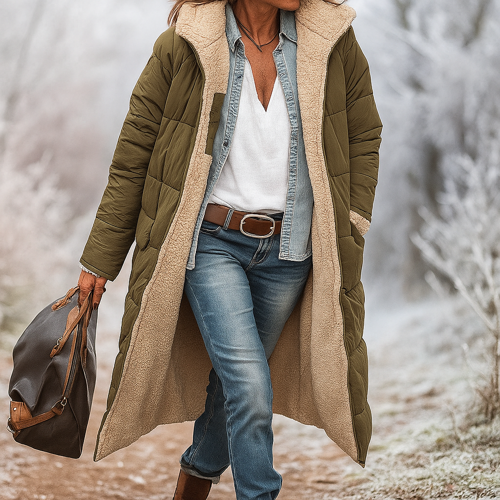 Esme - Kaksipuoleinen Parka - Stijlvol - Warm - Multifunctioneel