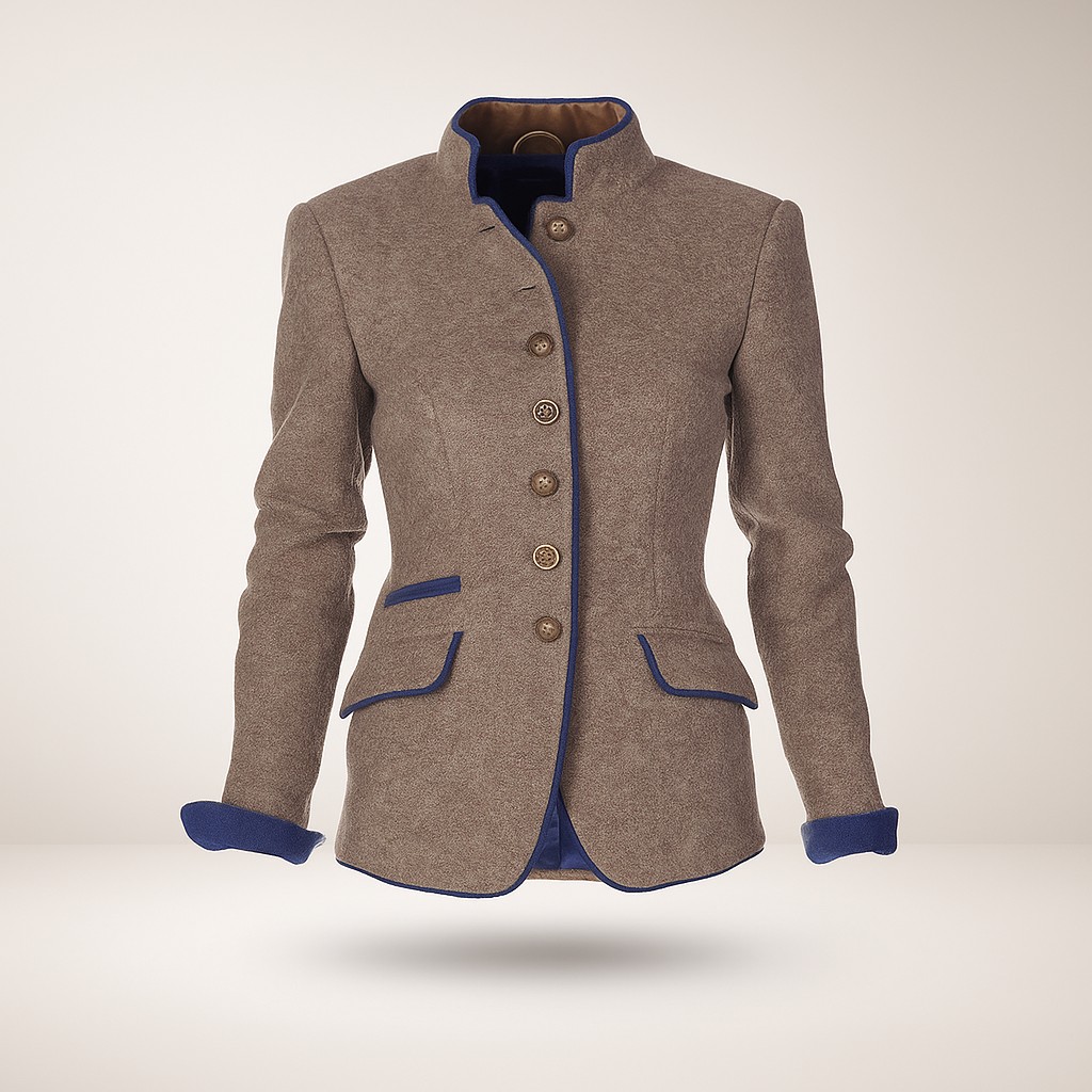 Amiya - Elegante damesjas - Effen ontwerp - Stijlvol en comfortabel