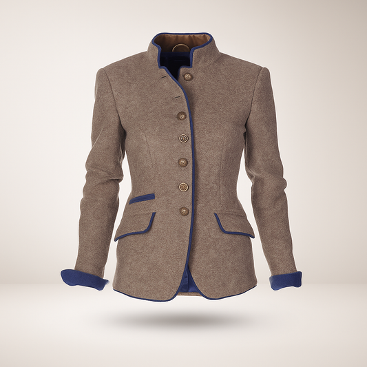 Amiya - Elegante damesjas - Effen ontwerp - Stijlvol en comfortabel