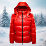 Elegante lange pufferjas Marie - Warm - Stijlvol - Comfortabel