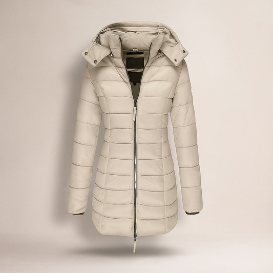 Stilla - Lange Jas met Zachte Voering en Capuchon - Trendy Comfort