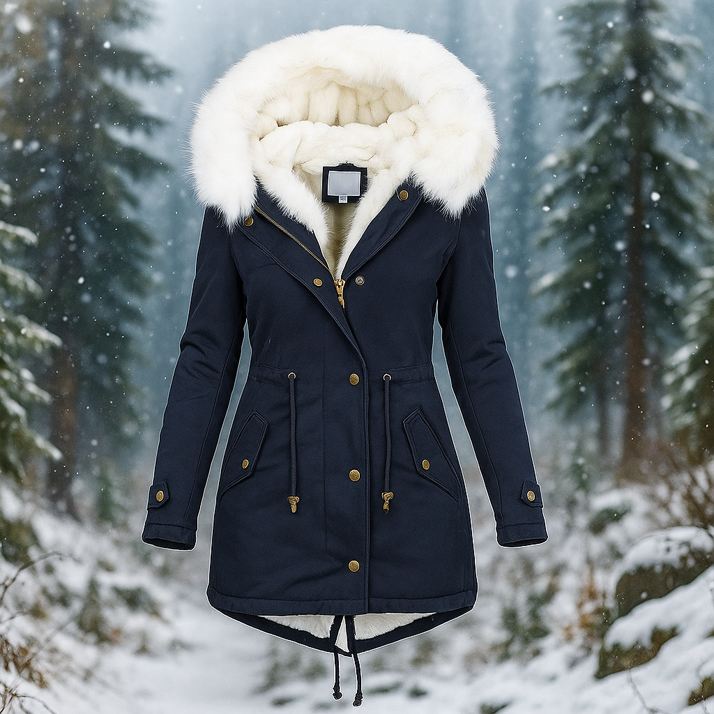 Stilla Stijlvolle Winterjas - Capuchon - Knopen - Warm & Stijlvol