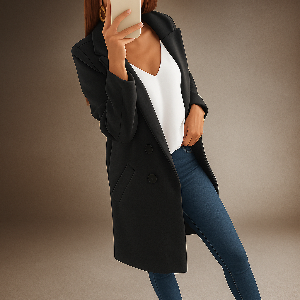 Louise - Klassinen takki - Ajaton eleganssi - Mukavuus ja laatu