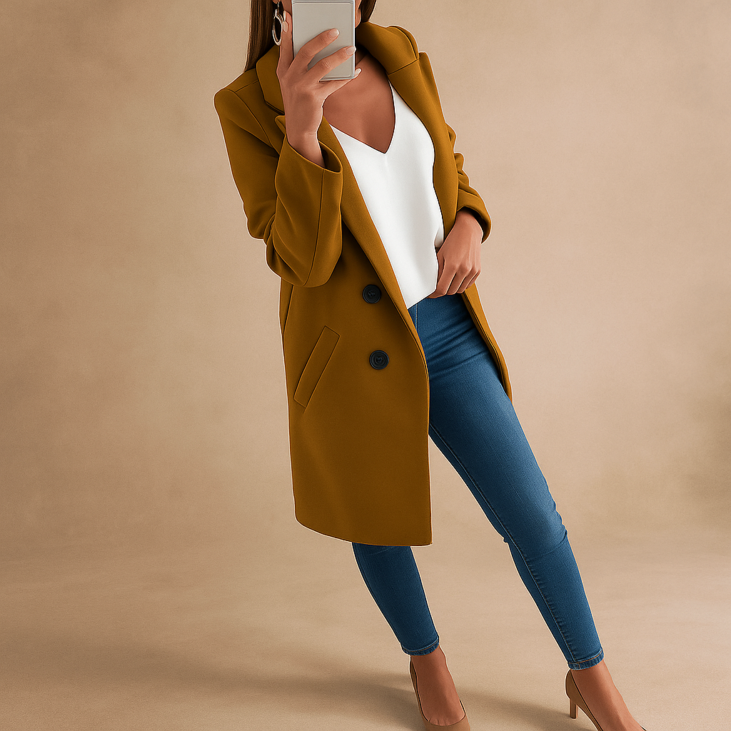 Louise - Klassinen takki - Ajaton eleganssi - Mukavuus ja laatu