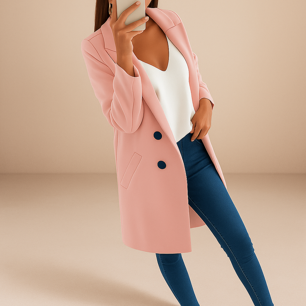 Louise - Klassinen takki - Ajaton eleganssi - Mukavuus ja laatu