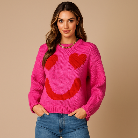 Oversized Katoenen Trui - Zacht Comfort - Stijlvolle Trui