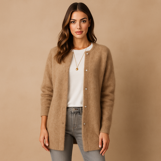 Elegante gebreide jas - Stijlvol comfort - Tijdloos ontwerp
