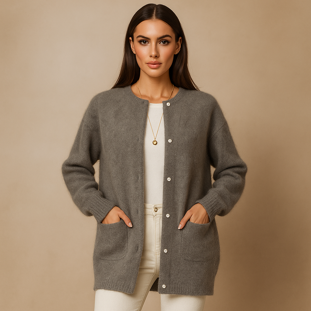Elegante gebreide jas - Stijlvol comfort - Tijdloos ontwerp