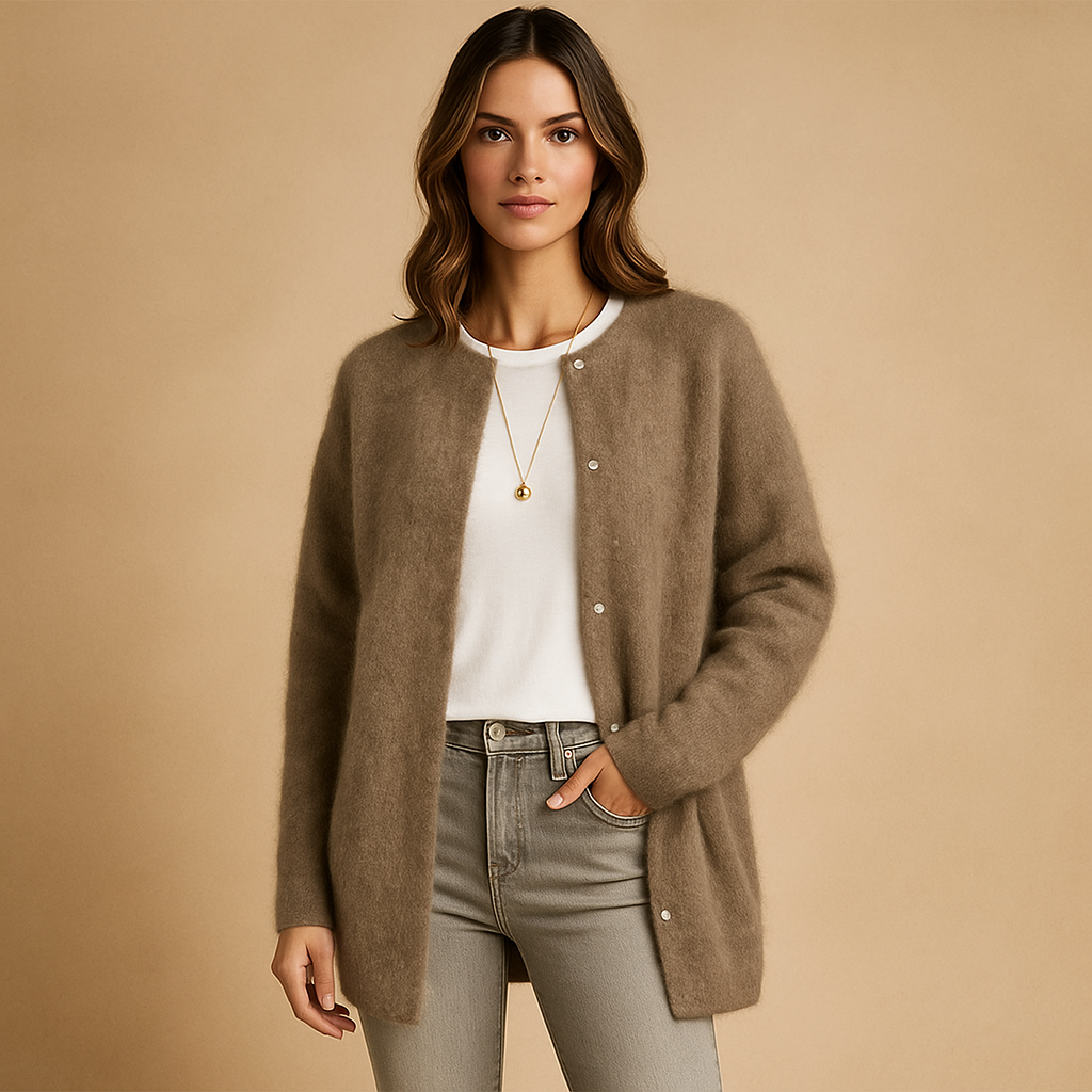 Elegante gebreide jas - Stijlvol comfort - Tijdloos ontwerp
