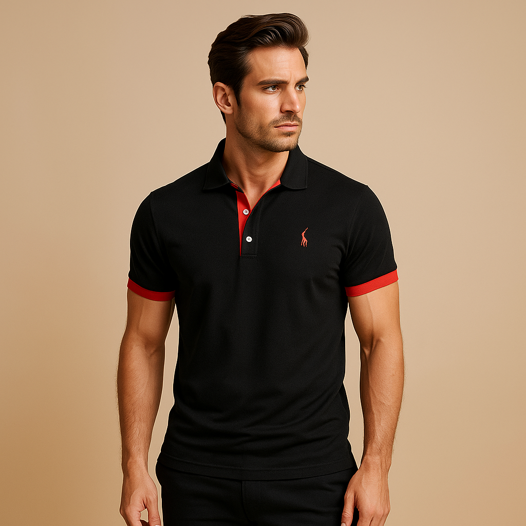 Herre Polo-shirt Klassisk Behagelig Bomuld
