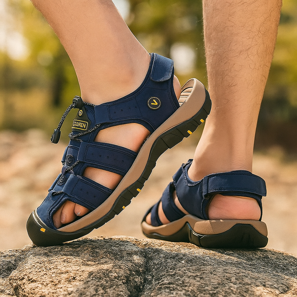 Orthopedische Heren Sandalen – Verstelbaar en Antislip