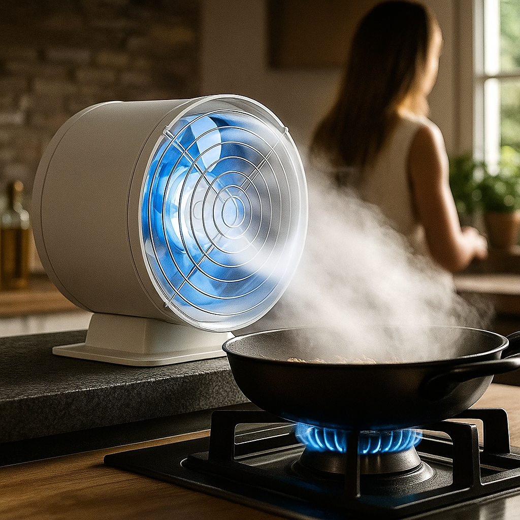 Stille Afvoerluchtventilator Voor Effectieve Ventilatie