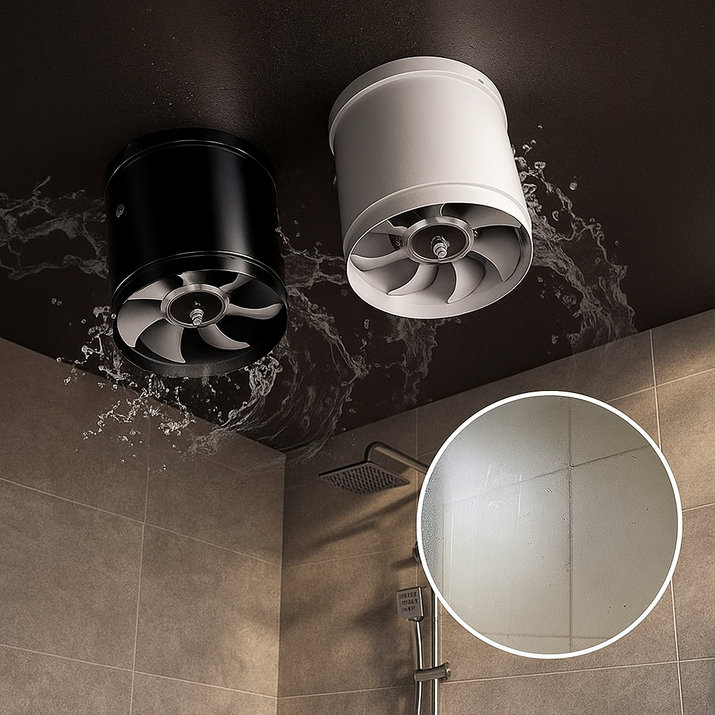 Stille Afvoerluchtventilator Voor Effectieve Ventilatie