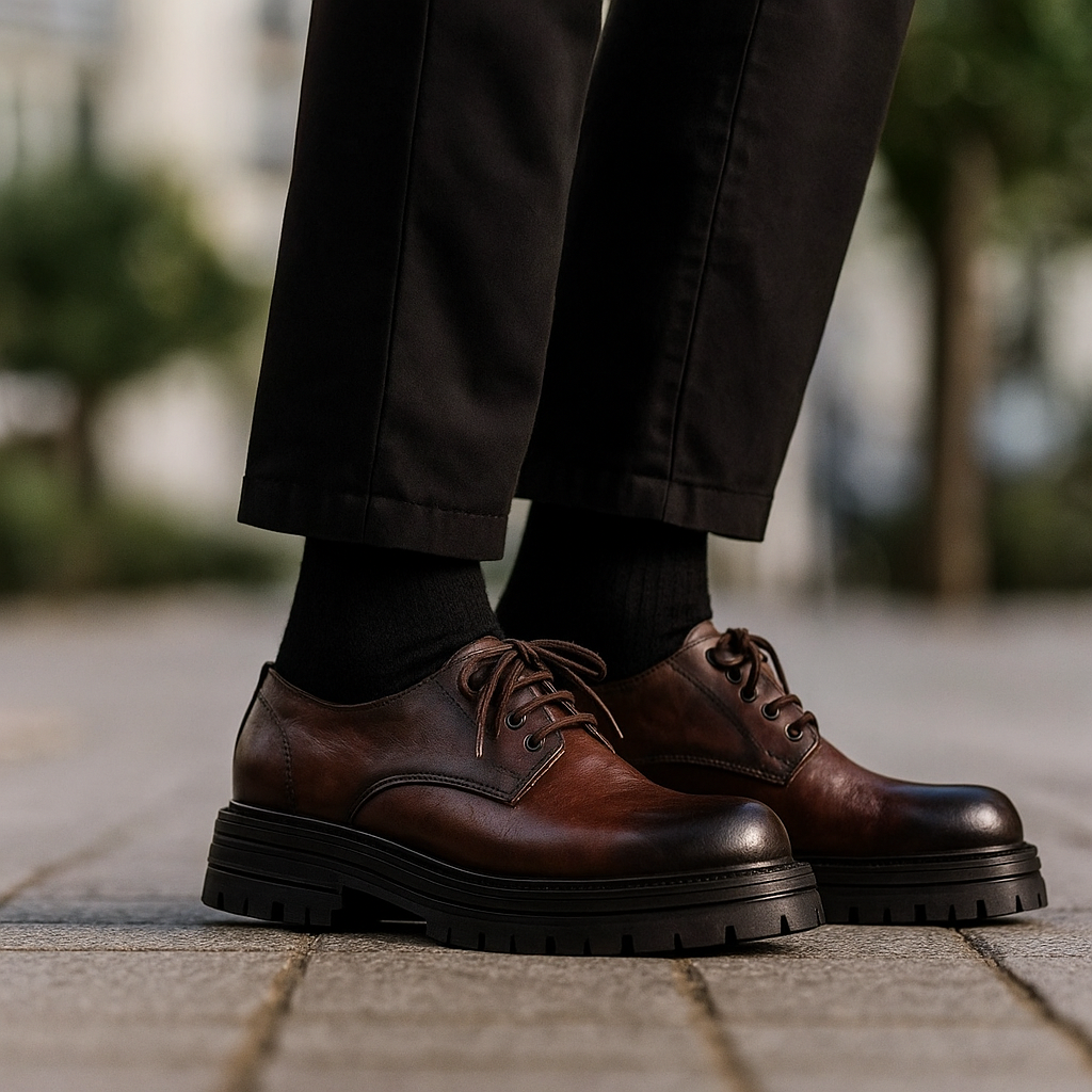 Oxford-schoenen – Echt Leer voor Mannen