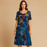 Joelle – Bloemenjurk Comfortabel en Stijlvol