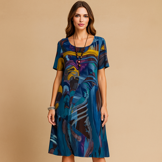 Joelle – Bloemenjurk Comfortabel en Stijlvol