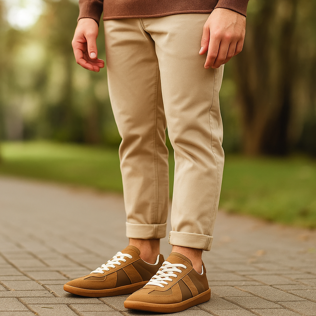 Retro stijl – Paksupohjaiset tennarit